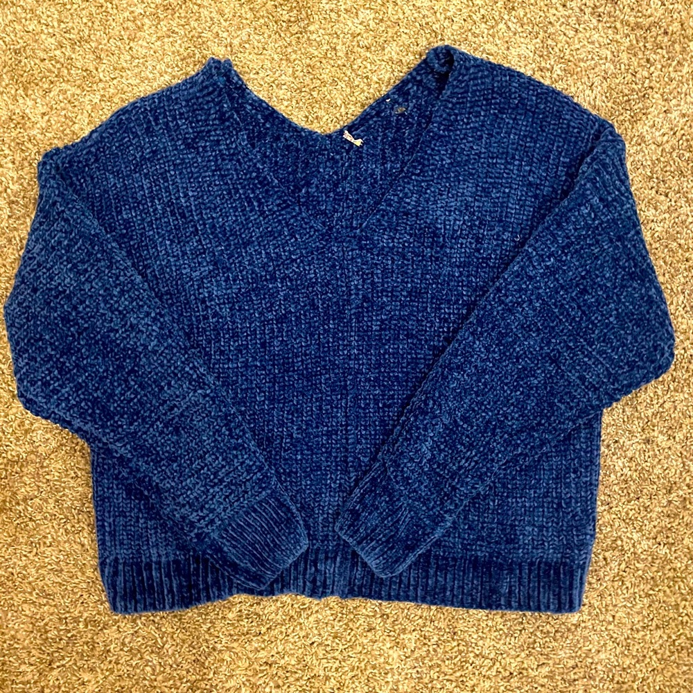 Blue sweater